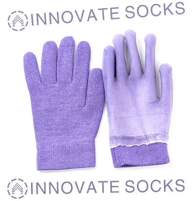 Chaussettes jetables souples pour réparer les gants en gel hydratant