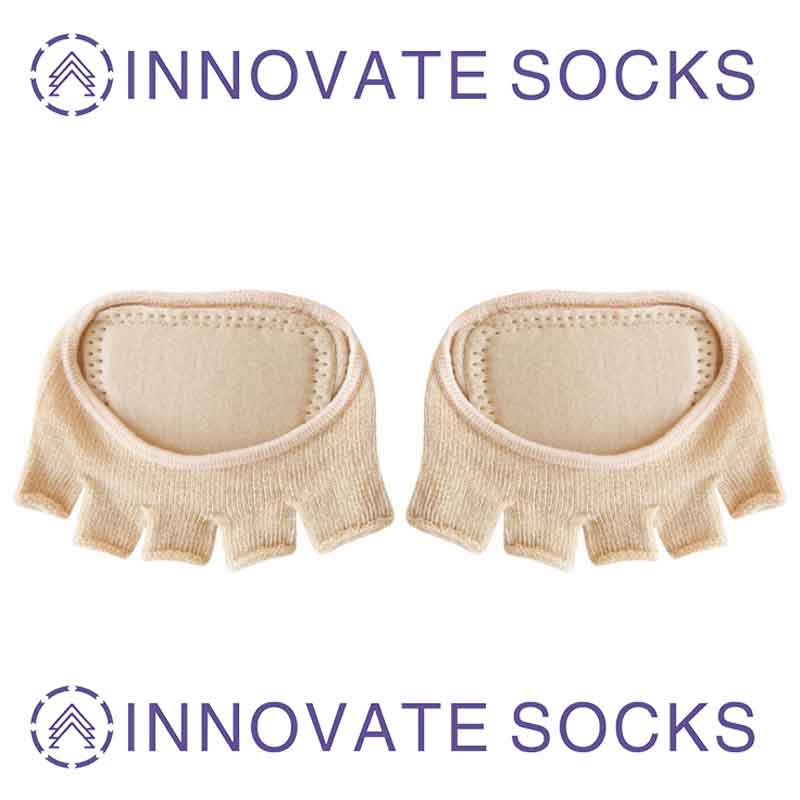 Chaussettes en coton adhésif à cinq orteils